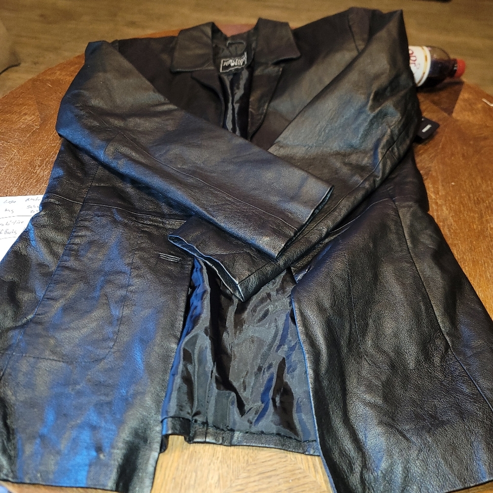 Womens leather Junction West jacet size medium